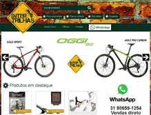 Tablet Screenshot of intertrilhas.com.br
